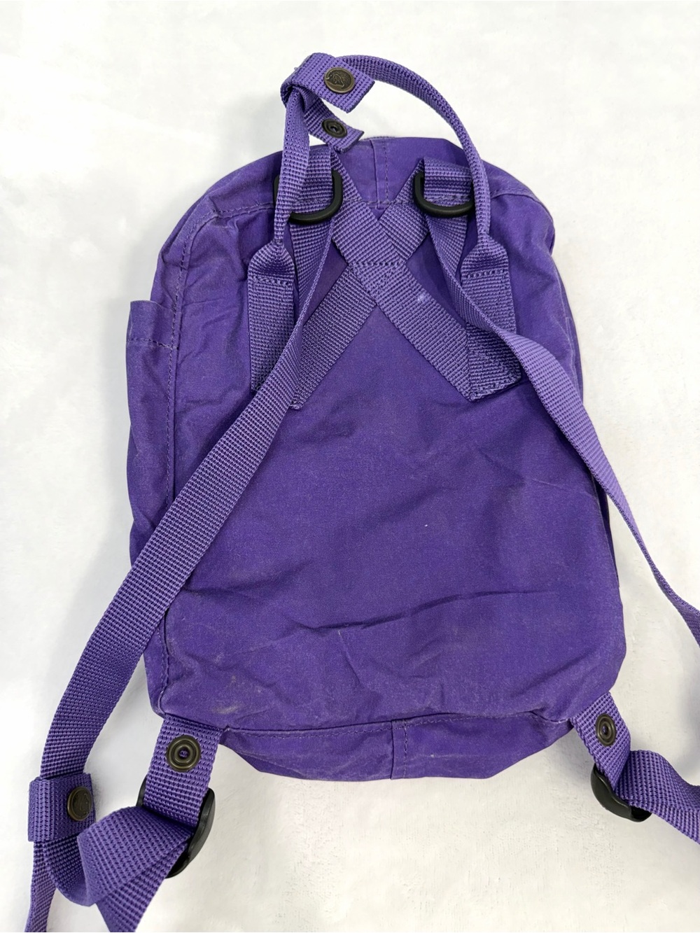 SOLD Fjallraven Kanken Mini Save The Arctic Fox Purple Backpack Star Wars - Picture 4 of 7